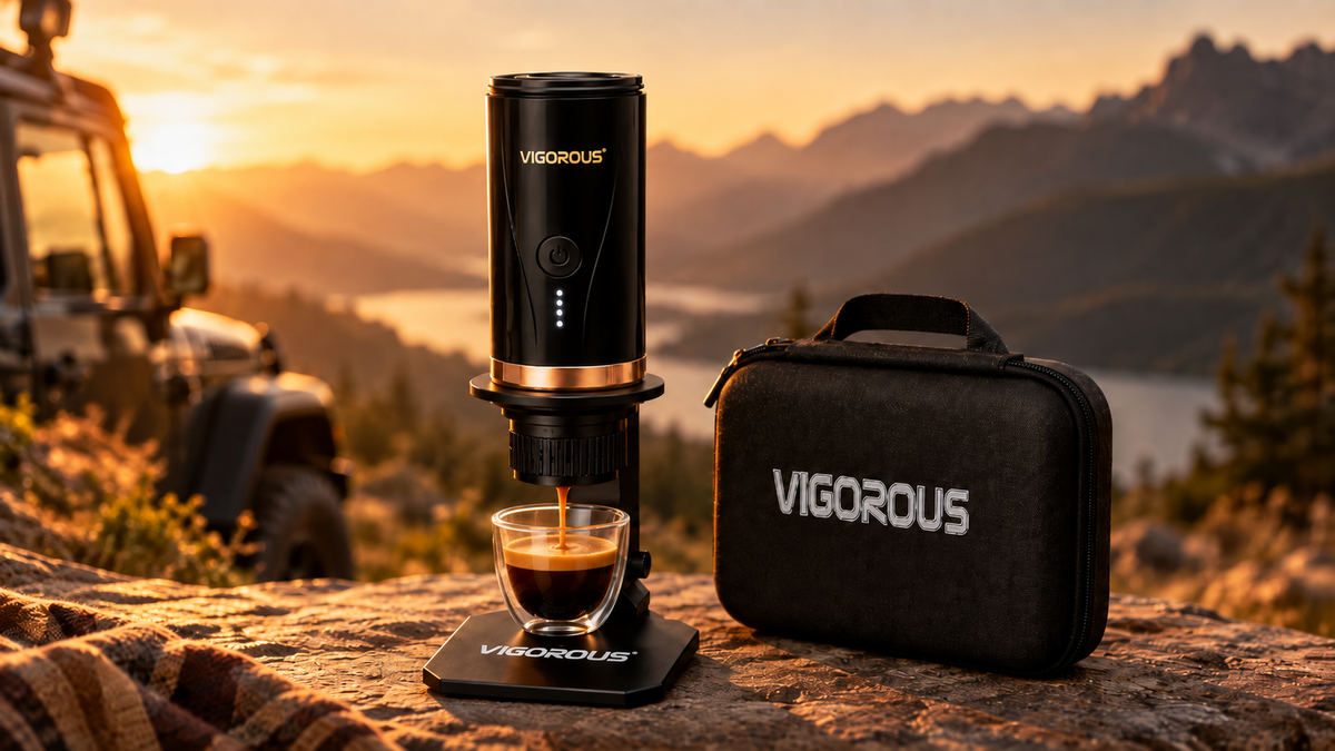 Portable Espresso, Reimagined: Meet VIGOROUS®