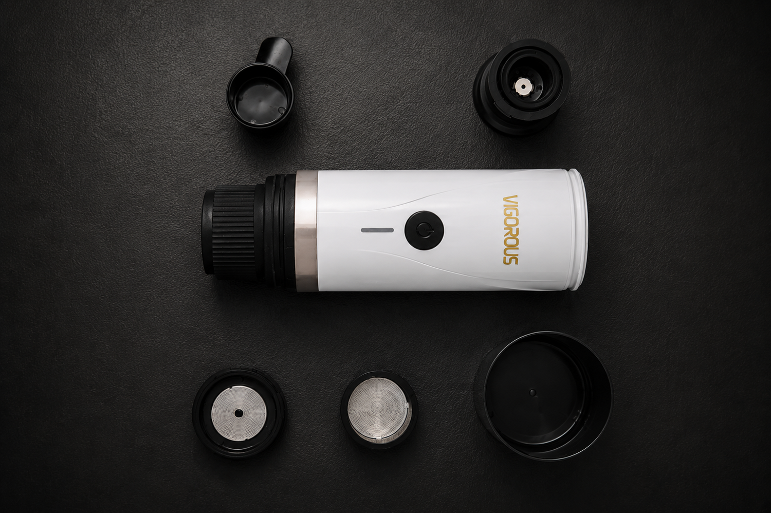 VIGOROUS Nano  white Portable Espresso Machine