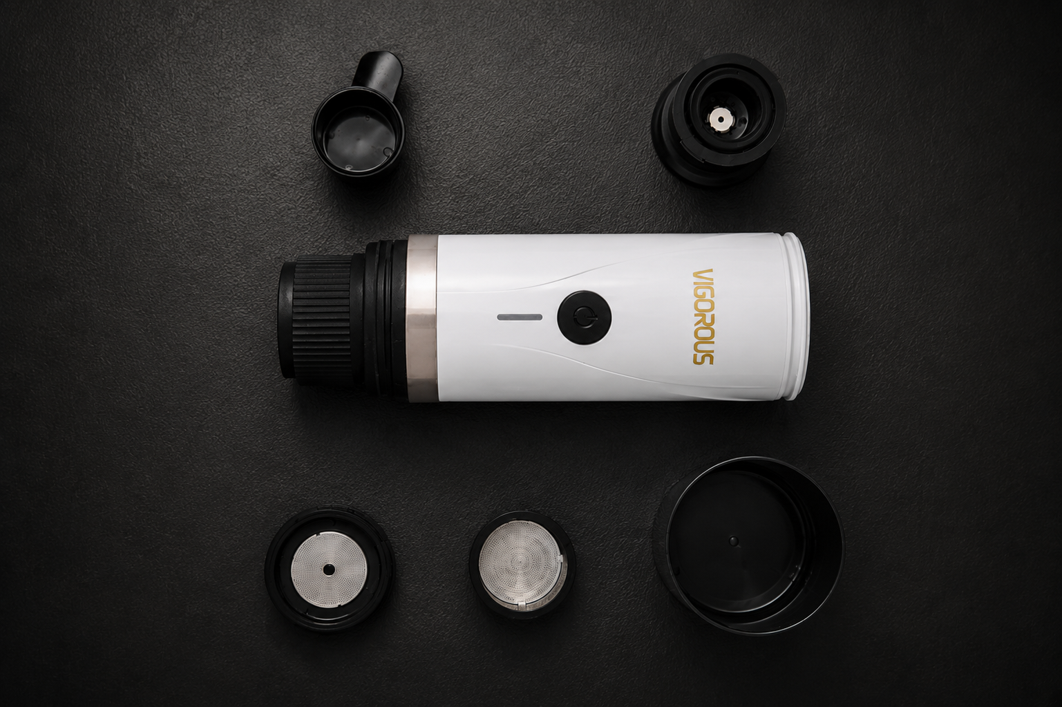VIGOROUS Nano  white Portable Espresso Machine