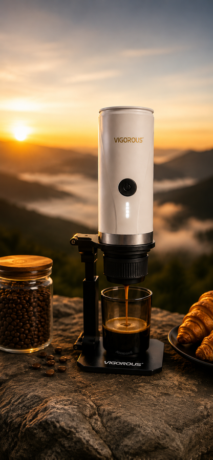 VIGOROUS Nano  white Portable Espresso Machine