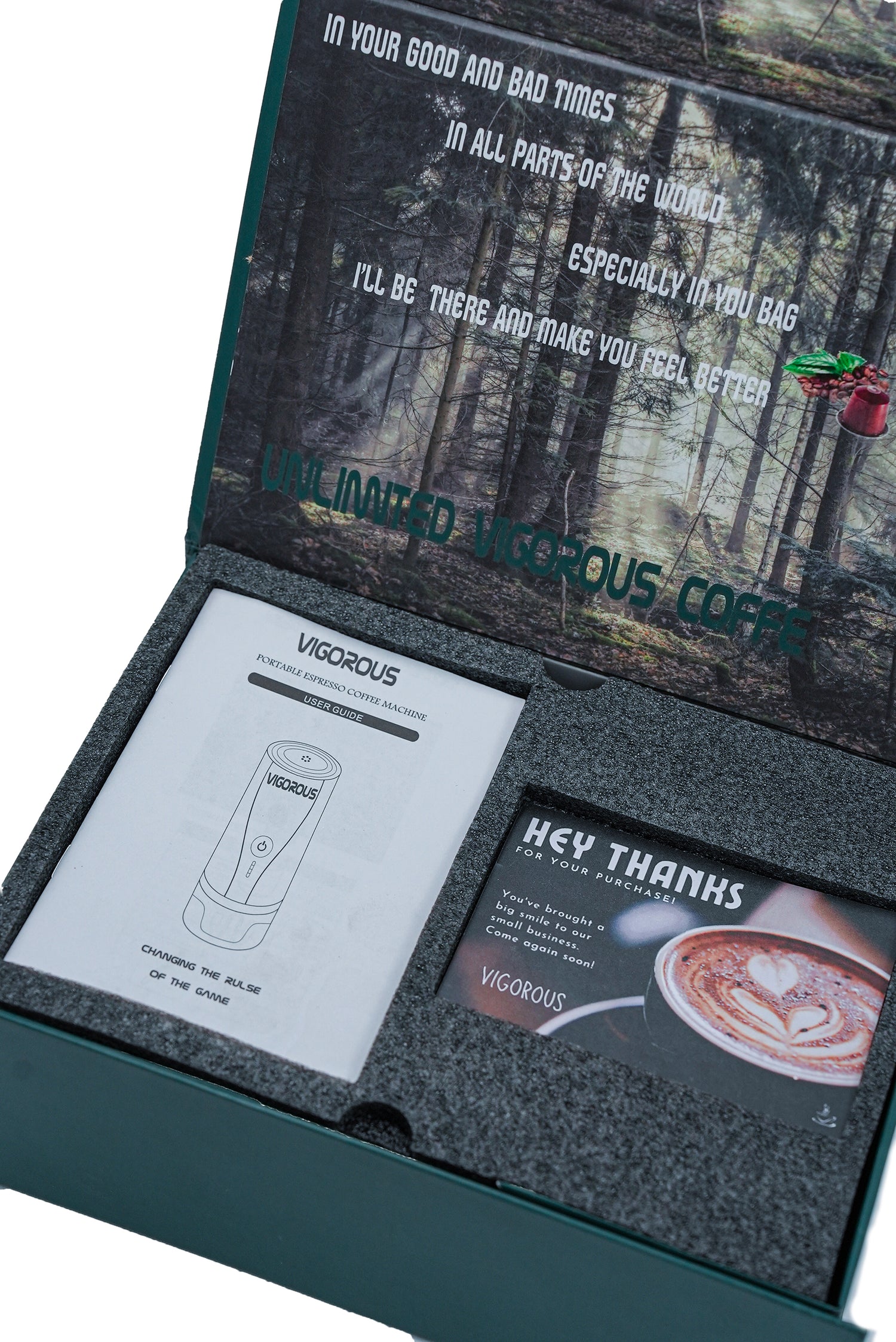 VIGOROUS Nano Portable Espresso Machine